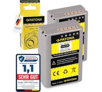 2X PS-BLN-1 Batterie de Rechange 1050mAh Compatible avec Olympus OMD Om-D E-M1 EM1 E-M5 EM5 E-M5 Mark II Pen E-P5 EP5 Pen F Stylus XZ-2 XZ2 PSBLN1 BLN 1 BLN1 BL-N1