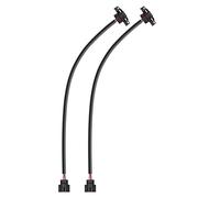 2x PS24W 5202 H16-EU Mâle vers PSX24W PS24W 5202 Prise Femelle Phare ou Antibrouillard 50CM Extension Câblage Connecteur Adaptateur pour J.eep Wrangler JK JKU JL