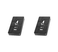 2X PU-70C Plaque de Trépied Universelle à Dégagement Rapide pour Appareil Photo Reflex Numérique Arca Swiss Ballhead Tripod
