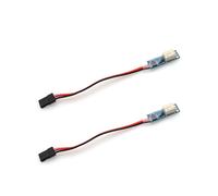 2X PWM Relais Commutateur 5V RéCepteur 20A Module ContrôLeur ÉLectronique DIY ModèLe Universel Marche-ArrêT pour FPV RC Drone Avion PièCes