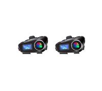2X Q58 Max Casque de Moto Interphone IP65 Étanche Interphone Distance 500 M Partage de Musique Mixte Multi-Scènes