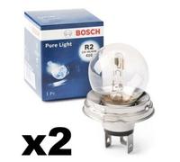 2X R2 45/40W 12V P45T Bosch 1 987 302 023 Ampoule Phare Feu Pièce Origine