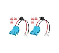 2X Remplacement Du Connecteur de Faisceau de Câbles 12 AWG Compatible avec la Batterie Peg-Perego 12 V SLA sur les Jouets D'Équitation de Véhicule