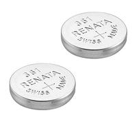 2x Renata Batterie Montre - Fabriqué En Suisse - Toutes Les Tailles - Argent Oxyde renata Batteries - 315,317,319,321,329,335,337,341,344,346,350,357,361,362,364,366,370,371,373,377,379,381,384,389,39