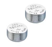 2x Renata Batterie Montre - Fabriqué En Suisse - Toutes Les Tailles - Argent Oxyde renata Batteries - 315,317,319,321,329,335,337,341,344,346,350,357,361,362,364,366,370,371,373,377,379,381,384,389,39