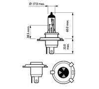 2x Répartiteur de carburant H4 12342RGTS2 PHILIPS pour BMW ALFA ROMEO FORD OPEL