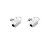 2X Répartiteur PoE USB Type C 100 Mbit/S 48 V Vers 5 V pour Diverses Transmissions de Réseaux Électroniques.