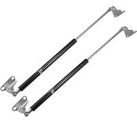 2x ressort à gaz 150N/15KG Amortisseur à gaz universel Ressort de compression Charnière Lève-portes Tige de support hydraulique 20 pouces