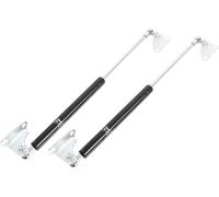 2x ressort à gaz 200N 45LB amortisseur à gaz amortisseur hayon 15 pouces de compression noir