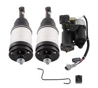 2x Ressort de Suspension Jambes De Force Arrière + 1x Compresseur pour Range Rover Sport Lr3 Lr4