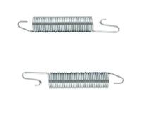 2x Ressort De Suspension Moteur Solex 2200 3300 3800 5000 Longueur 80mm Ressorts