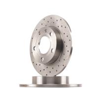 Disque de frein BREMBO 0891361X arrière, perforé, perforé, plein, 1 pièce