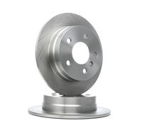 2x Disque de frein Essieu arrière plein 015 523 0027 MEYLE pour MERCEDES-BENZ