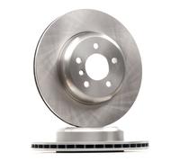 2x RIDEX Arrière Ø345mm pour BMW 5 Berline (F10) 5 Touring (F11) 5 GT (F07)