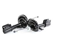 2x Amortisseur Essieu avant Pont en bas JHM655T TRW pour RENAULT CLIO III