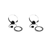 2X RJ9 Centre D'Appel Casque Monaural Casque Réduction Du Bruit Casque D'Appel Casque avec Micro