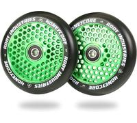 2X Root Industries Honeycore Roue De Stunt-Scooter 110Mm Vert/PU Noir