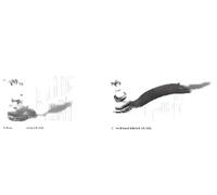 2x Rotules de direction BLUE PRINT AVANT G+D pour INFINietI, NISSAN