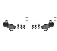 2x Rotules de suspension SIDEM AVANT G+D pour AUDI 80 B4