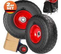 GARDEBRUK Roue de diable increvable 2x charge 200 kg