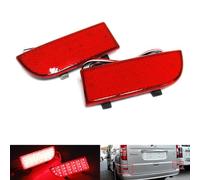 2x rouge objectif pare-chocs arrière Réflecteur Feux Stop à LED Fog lumière pour 2003-14 MB Viano Vito W639