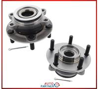 2x Roulement de roue Moyeu pour Nissan Qashqai + 2 J10 J10 Kit Avant