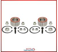 2x Roulement de roue pour VW Corrado Golf G60 VR6 Kit Avant Gauche Droite