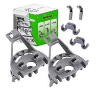 2x Roulements Fixation Panier Lave Vaisselle 00428344 428344 pour Bosch | pour Gorenje pour Siemens - Ensemble Complet de 8 Pieces - Garantie de 5 Ans - ONIX TECH