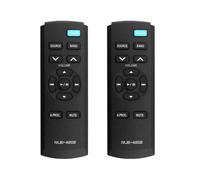 2X RUE-4202 Télécommande de Rechange pour Autoradio CDE-HD137BT CDE-HD138BT CDE-HD148BT CDE-164BT CDE141 UTE93DAB CDE-190R