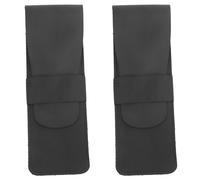 2x Sac De Rangement Pour Crayons En Cuir Fait ¿¿ La Main En Cuir De Vache Porte-Stylo Porte-¿¿Tui Vintage R¿¿Tro Accessoires Pour Journal De Voyage B