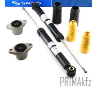 2X SACHS Amortisseurs + Support De Poussière Arrière Pour Audi A4 B7 Seat Exeo