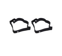 2X Sangle de Ceinture Pectorale pour Polar Wahoo pour Moniteur de Fréquence Cardiaque Sans Fil de Sport, Noir