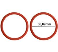 2x sceau pour le groupe brassicole Jura Ena/Impressa/Giga | Joint torique pièce détachée pour unité d'infusion | Dimensions intérieures: 36.09mm, Epaisseur: 3.53mm