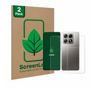 2x ScreenLeaf Film de protection d'écran durable pour Xiaomi 14T Pro