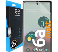 2x se® Film de Protection 3D Antireflet pour Google Pixel 6a, Auto-réparateur, Compatible Empreinte & FaceID, Installation Sans Bulles, Résistant aux Chocs et Rayures, Fabriqué en Allemagne