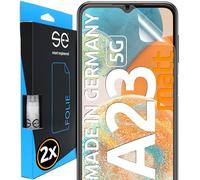 2x se® Film de Protection 3D Antireflet pour Samsung Galaxy A23/A23 5G, Auto-réparateur, Compatible Empreinte & FaceID, Installation Sans Bulles, Résistant aux Chocs et Rayures, Fabriqué en Allemagne