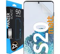 2x se® Film de Protection 3D Antireflet pour Samsung Galaxy S20, Auto-réparateur, Compatible Empreinte & FaceID, Installation Sans Bulles, Résistant aux Chocs et Rayures, Fabriqué en Allemagne