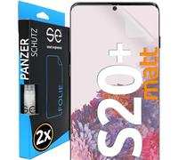 2x se® Film de Protection 3D Antireflet pour Samsung Galaxy S20 Plus, Auto-réparateur, Compatible Empreinte & FaceID, Installation Sans Bulles, Résistant aux Chocs et Rayures, Fabriqué en Allemagne