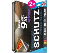 2X se® Film de Protection 3D Privacy pour Google Pixel 9 Pro XL, Auto-réparateur, Compatible Empreinte & FaceID, Installation sans Bulles, Résistant aux Chocs et Rayures, Fabriqué en Allemagne