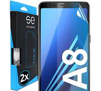 2x se® Film de Protection 3D Transparent pour Samsung Galaxy A8, Auto-réparateur, Compatible Empreinte & FaceID, Installation Sans Bulles, Résistant aux Chocs et Rayures, Fabriqué en Allemagne