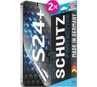2x se® Film de Protection 3D Transparent pour Samsung Galaxy S24 Plus, Auto-réparateur, Compatible Empreinte & FaceID, Installation Sans Bulles, Résistant aux Chocs et Rayures, Fabriqué en Allemagne