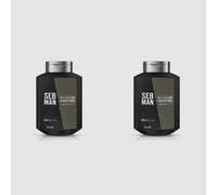 2X Sebastian SEB MAN Le Smoother - Après-Shampooing 250ml Neuf (154)