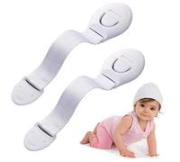 2x Self-Adhesive Lock - Protection des tiroirs et portes des armoires