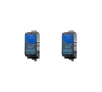 2X Serveur de Périphériques Série Din-Rail ZLAN5143D Passerelle Modbus RS485 de Vers TCP/IP DC9-24V Prise en Charge Du Duplex Intégral