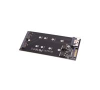 2X SFF-8654 8I Split Card X8 Vers VROC Dual NVMe M.2 NGFF Vers Slimline NVME PCIe SSD Adaptateur pour Carte Mère