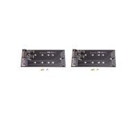 2X SFF-8654 8I Split Card X8 Vers VROC Dual NVMe M.2 NGFF Vers Slimline NVME PCIe SSD Adaptateur pour Carte Mère