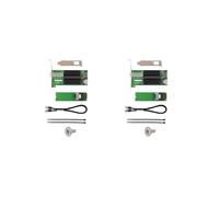 2X SFP+M.2 10G para 82599 EN Chip Adaptador de Rede Ethernet Porta Única X520-DA1, Excluindo Módulo Fibra Óptica