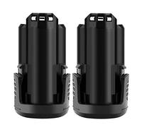 2X Shentec 12V 3000mAh Li-ION Compatible avec Les Batteries Dremel B812-03, 8200, 8220 et 8300