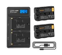 2X Shentec NP-FM500H 2400mAh Compatible avec Batterie Sony NP-FM500H A58 A57 A65 A68 A77 II A99 II Alpha 68 A200 A300 A350 A500 A700 A900 DSLR-A200 SLT-A57