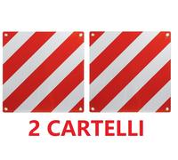 2x Signe Chargé Globuleux Approuvé Aluminium 50x50cm Tableau Camion Campeur